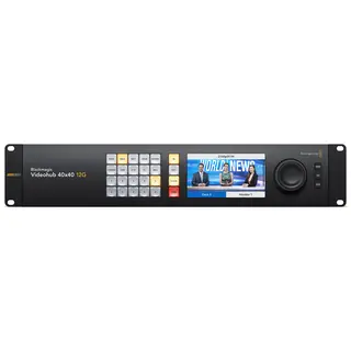 Blackmagic Smart Videohub 40x40 12G 40x40 port 12G 4K 50P Smart Routing SDI