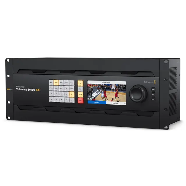 Blackmagic Videohub 80x80 12G 80x80 port 12G 4K 50P Smart Routing SDI 