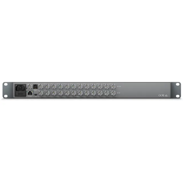 Blackmagic Smart Videohub CleanSwitch 12 12x12 6G 4K 25P Smart Routing SDI 