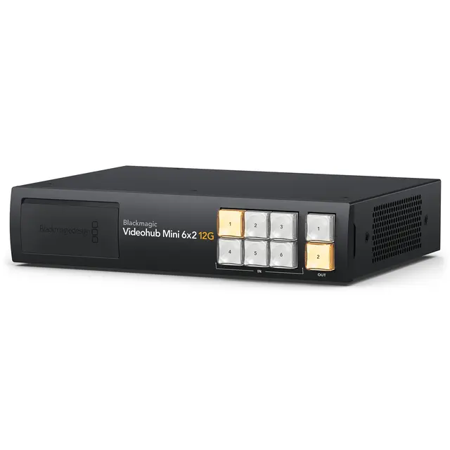 Blackmagic Videohub Mini 6x2 12G 6x2 12G 