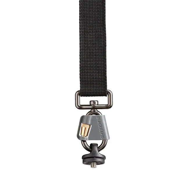 BlackRapid Curve Breathe Skuldersele for ett kamerahus. Sort 