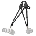 BlackRapid Hybrid Breathe Double Sling Skuldersele for to kamerahus