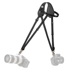 BlackRapid Hybrid Breathe Double Sling Skuldersele for to kamerahus