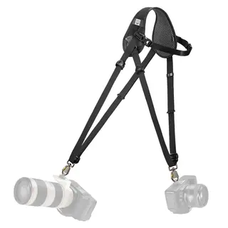 BlackRapid Hybrid Breathe Double Sling Skuldersele for to kamerahus