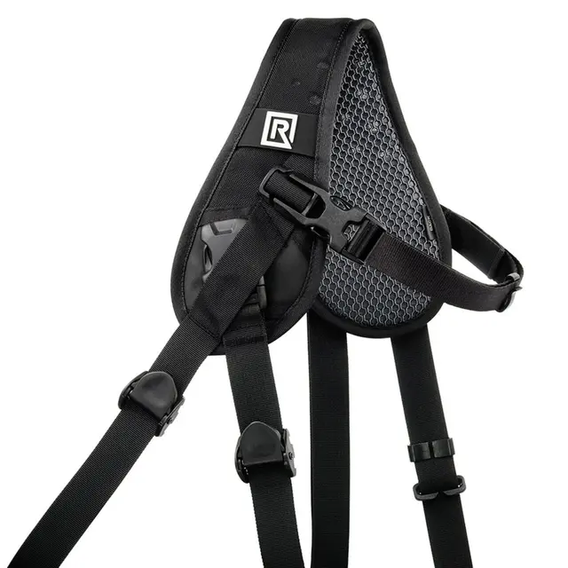 BlackRapid Hybrid Breathe Double Sling Skuldersele for to kamerahus 