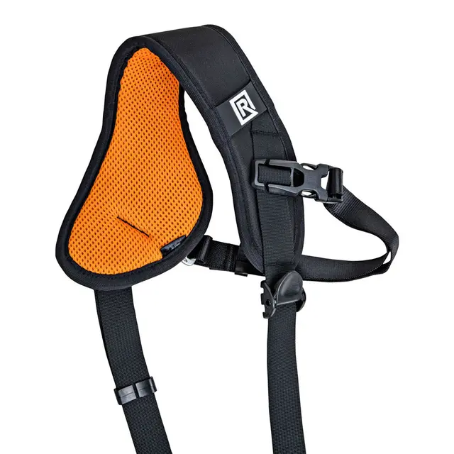 BlackRapid Sport-X Extra Comfort Skuldersele for ett kamerahus. Sort 