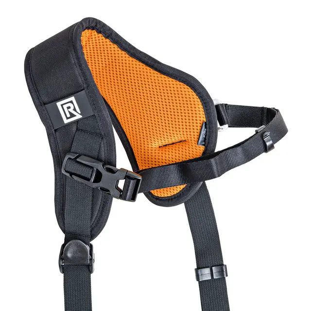 BlackRapid Sport-X Extra Comfort Skuldersele for ett kamerahus. Sort 