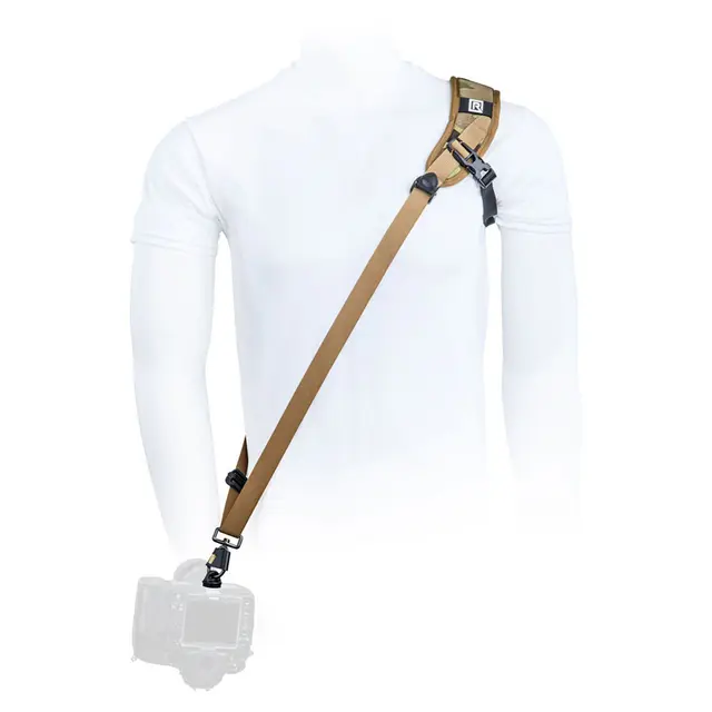 BlackRapid Sport-X Extra Multi-Terrain Skuldersele for ett kamerahus. 