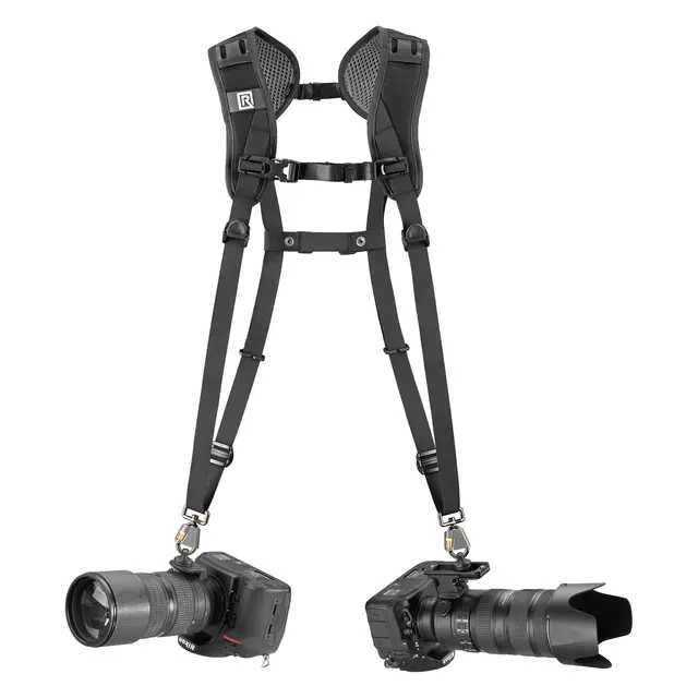 BlackRapid Double Breathe Skuldersele for to kamerahus 