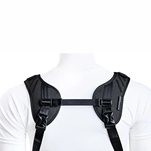 BlackRapid Blackline II Double Harness Skuldersele for to kamerahus 