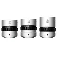 Blazar Beetle 32/45/65mm T3.2 1.33x E Sony E-mount. 3-Lens Bundle