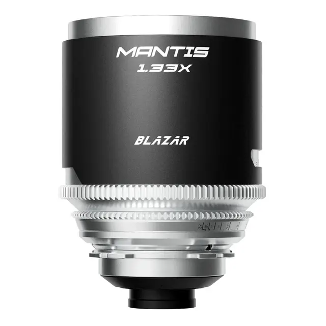 Blazar Mantis 100mm T2.4 1.33x PL-Mount. FF Anamorphic 