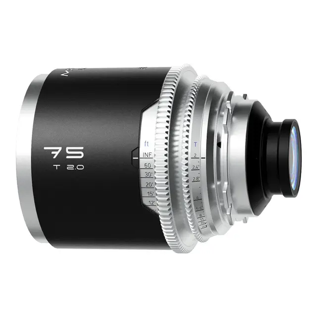 Blazar Mantis 75mm T2.0 1.33x PL-Mount. FF Anamorphic 