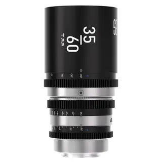 Blazar Sentinel 35-60mm T2.1 FF 1.33x E E-Mount. Full Frame Anamorphic Zoom