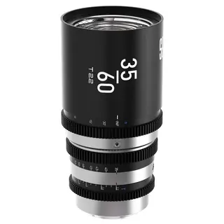 Blazar Sentinel 35-60mm T2.1 FF 1.33x E E-Mount. Full Frame Anamorphic Zoom