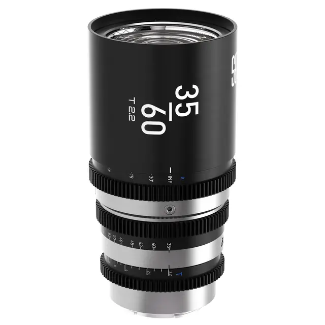 Blazar Sentinel 35-60mm T2.1 FF 1.33x E E-Mount. Full Frame Anamorphic Zoom 