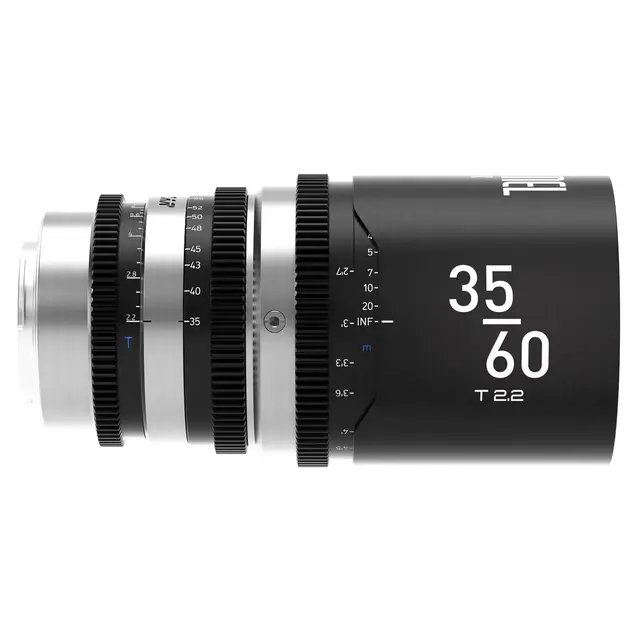 Blazar Sentinel 35-60mm T2.1 FF 1.33x E E-Mount. Full Frame Anamorphic Zoom 