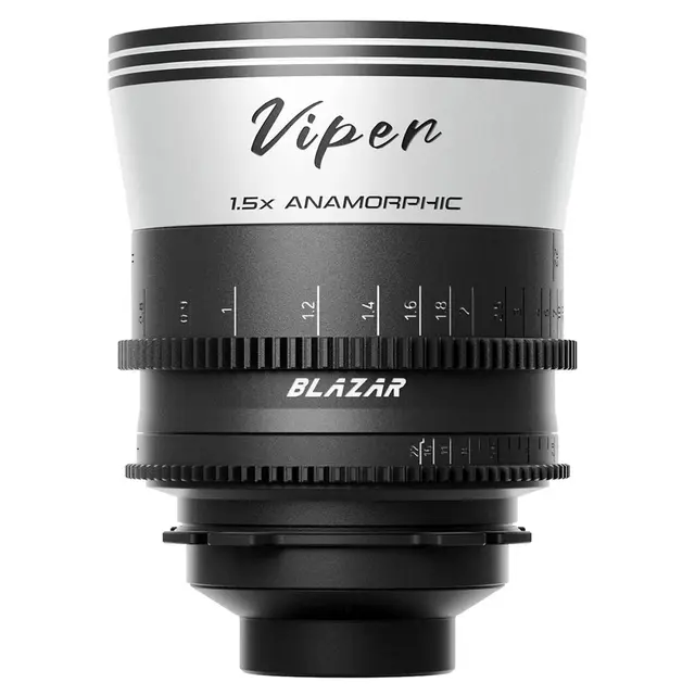 Blazar Viper 50mm T2.1 FF 1.5x PL-Mount. FF Anamorphic 