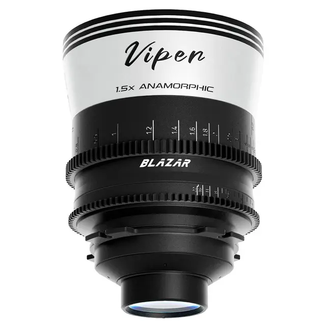 Blazar Viper 50mm T2.1 FF 1.5x PL-Mount. FF Anamorphic 