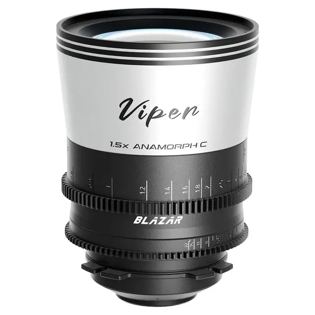 Blazar Viper 75mm T2.1 FF 1.5x PL-Mount. FF Anamorphic 