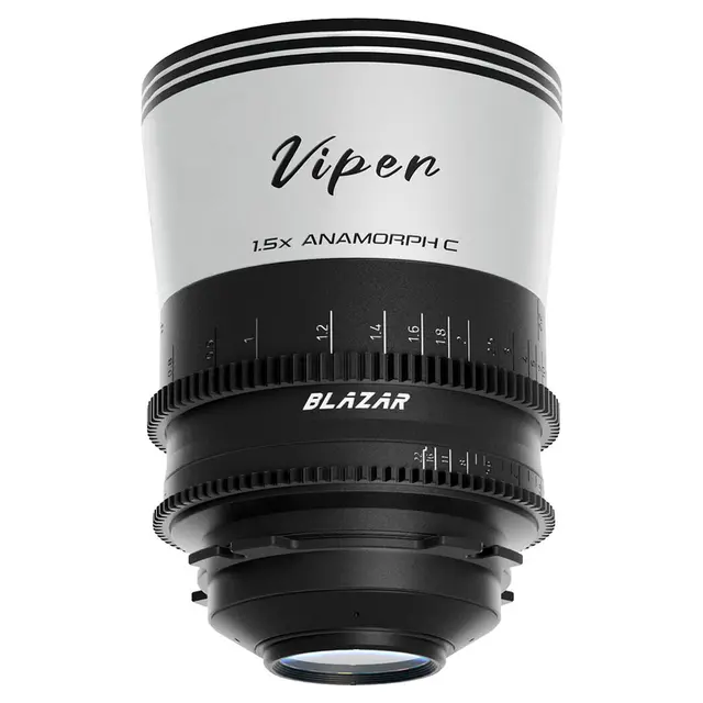 Blazar Viper 75mm T2.1 FF 1.5x PL-Mount. FF Anamorphic 