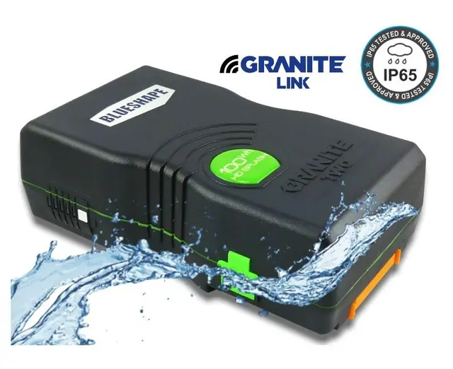 Blueshape Granite TWO 100 HDtwo SPLASH 100Wh IP65 For utendørs bruk Wifi System 