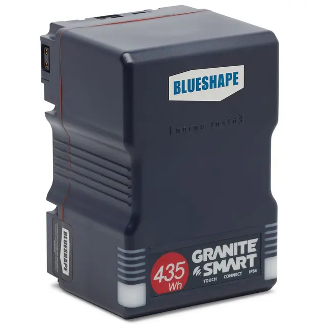 Blueshape BV435 Granite Smart Battery 435Wh V-Lock. IP54. 14,4V Batteri 
