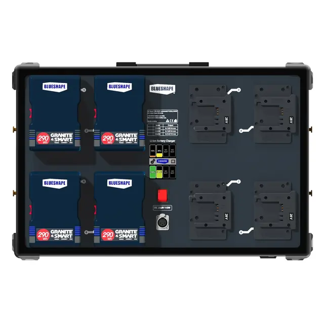 Blueshape CBS8XW B-mount 8x Vegglader 