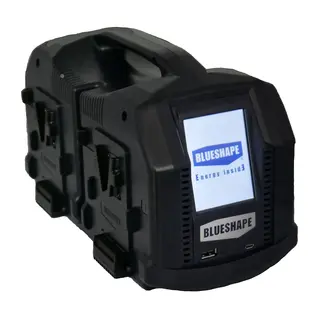 Blueshape CVS4XL Quad Lader V-Mount 4x Simultan V-mount Lader