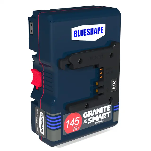 Blueshape B-mount 145Wh batteri IP54 145Wh B-Mount 28,8V Stackable Hot-Swap 