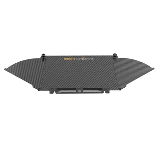 Bright Tangerine Carbon Fibre Top Flag Misfit Kick &amp; 360 Mk II