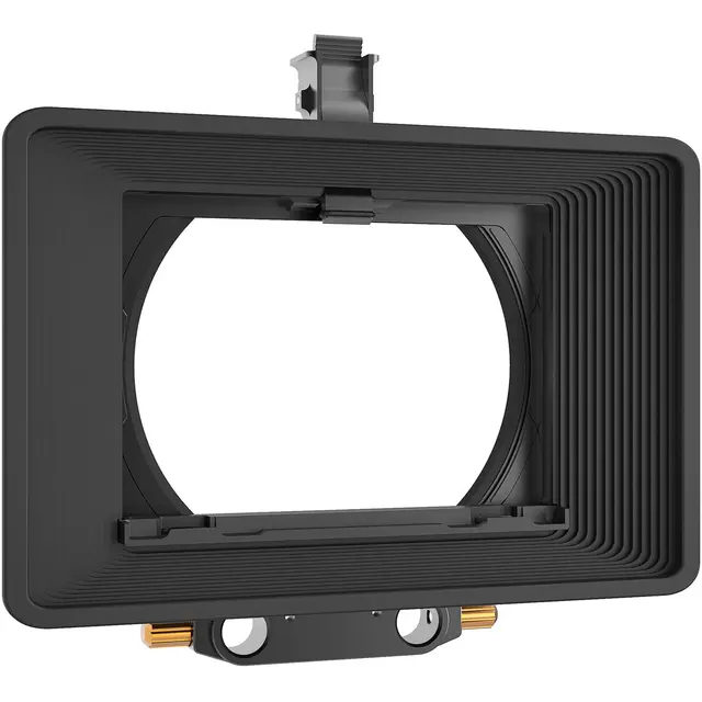 Bright Tangerine Misfit Atom Pola+ 143mm Mattebox med 15mm rods feste 