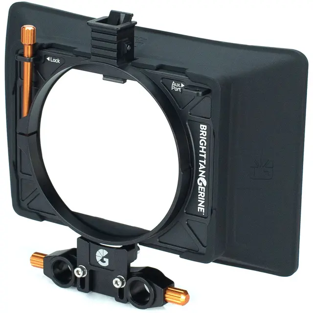 Bright Tangerine Misfit Atom Kit 15 114mm Mattebox med 15mm rods feste 