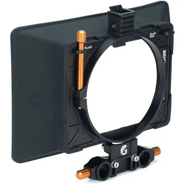 Bright Tangerine Misfit Atom Kit 15 114mm Mattebox med 15mm rods feste 