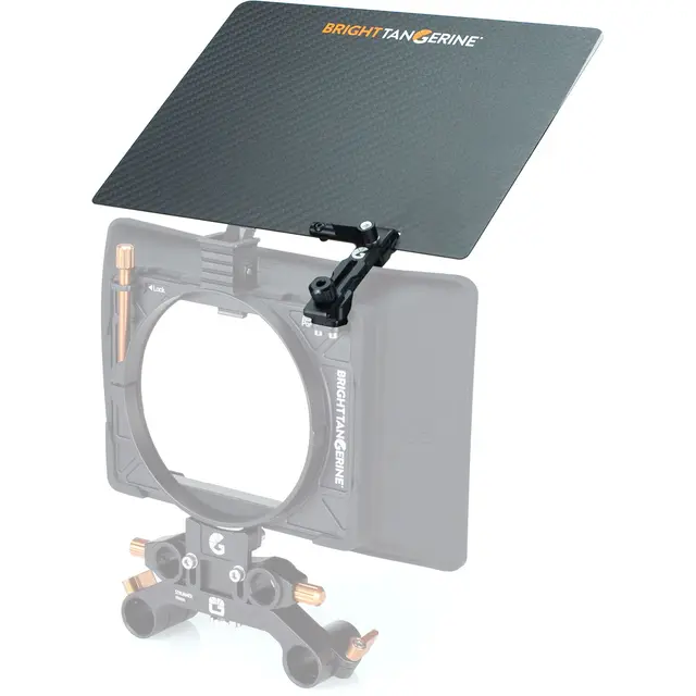 Bright Tangerine Carbon Fibre Top Flag Topp Flagg Misfit Mattebox 