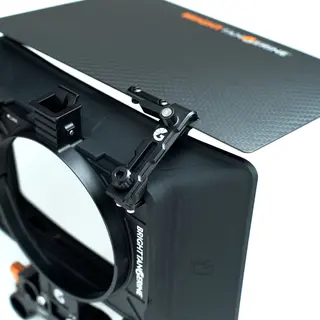 Bright Tangerine Carbon Fibre Top Flag Topp Flagg Misfit Mattebox