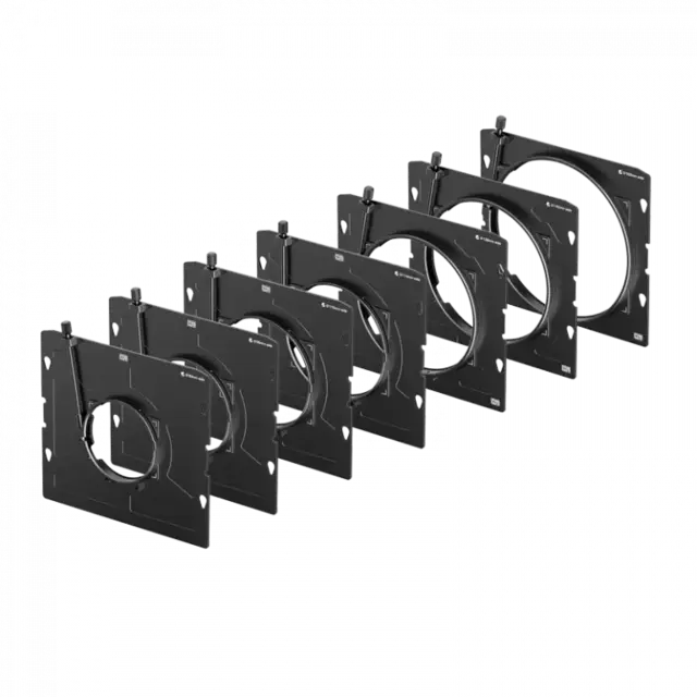 Bright Tangerine Frame 80mm 80mm Safe Clamp Adapter Misfit Kick 