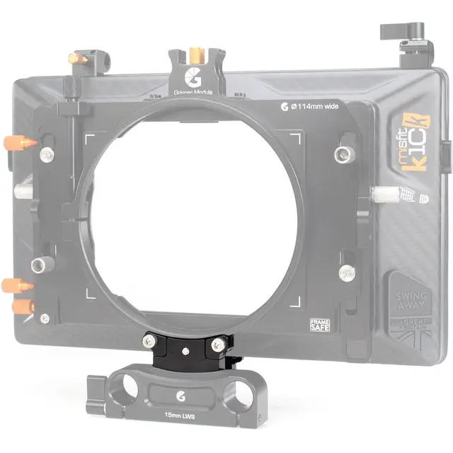 Bright Tangerine 15mm LWS Support Extension (100 - 114mm clamps) 