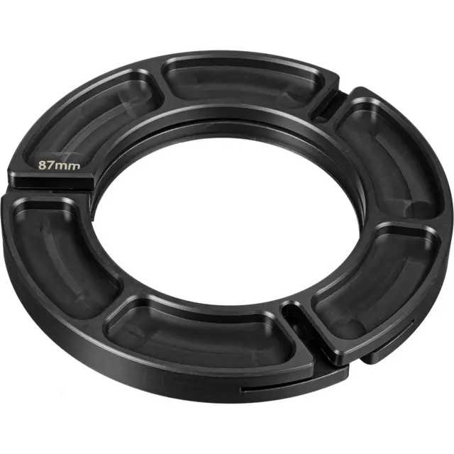 Bright Tangerine 143 - 87 Clamp on Ring 87mm Adapter til 143mm Mattebox 