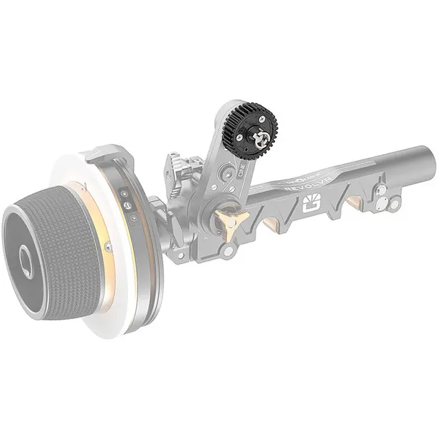 Bright Tangerine Follow Focus Gir (0.8 Mod, 35 Tooth, 10mm) 