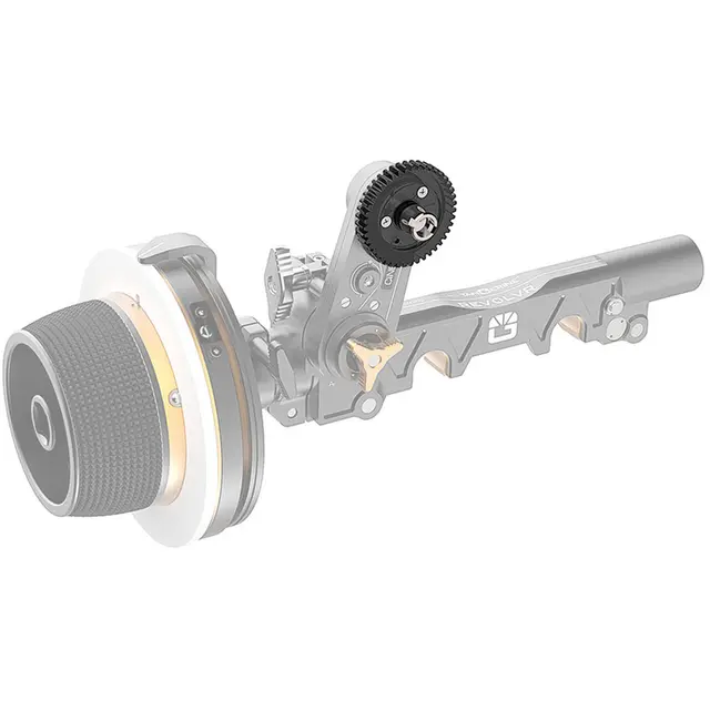 Bright Tangerine Follow Focus Gir (0.8 Mod, 43 Tooth, 6mm) 