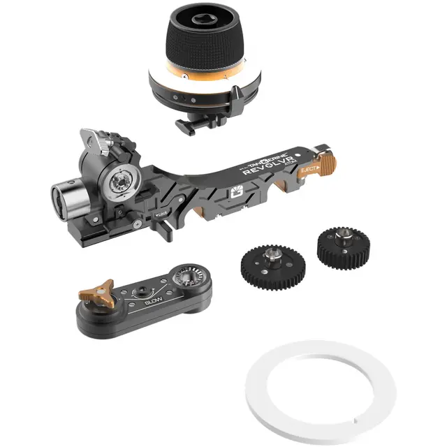 Bright Tangerine Revolvr Atom Mini Kit 15mm Følgefocus pakke 
