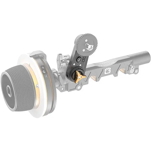 Bright Tangerine Follow Focus Slow Swing Arm (1:1 Ratio) 