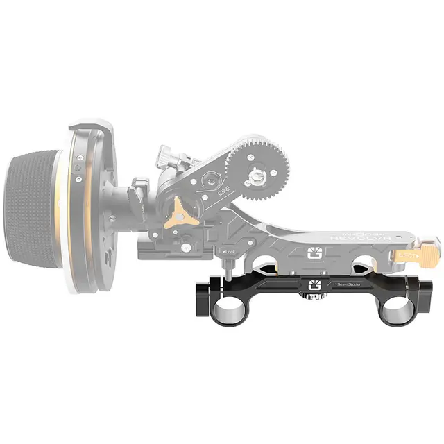 Bright Tangerine Revolvr Atom 19mm Studio Bridge 