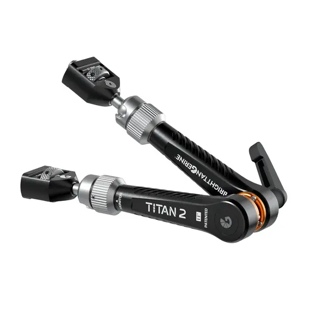 Bright Tangerine Titan Arm 2 London Fog 3/8" AT-1/4" AT 