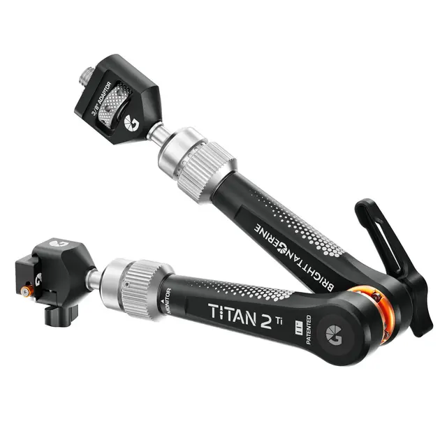 Bright Tangerine Titan Arm 2 Ti 3/8" AT - NATO QR. London Fog 