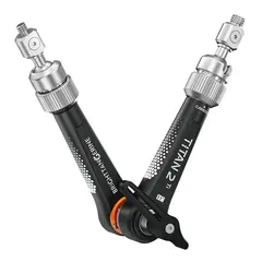 Bright Tangerine Titan Arm 2 Ti 3/8" - 1/4". London Fog