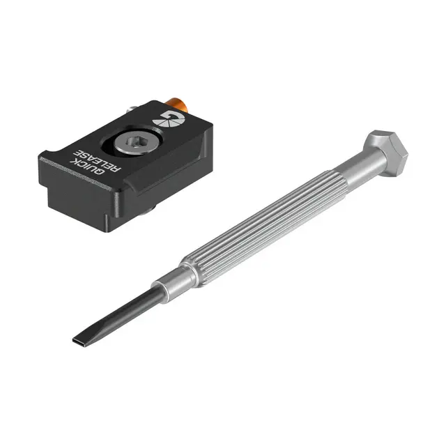 Bright Tangerine Quick Release NATO Rail 