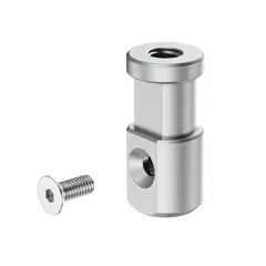 Bright Tangerine Titan Arm 2 Ti – 1/4" (F) Baby Pin Adaptor