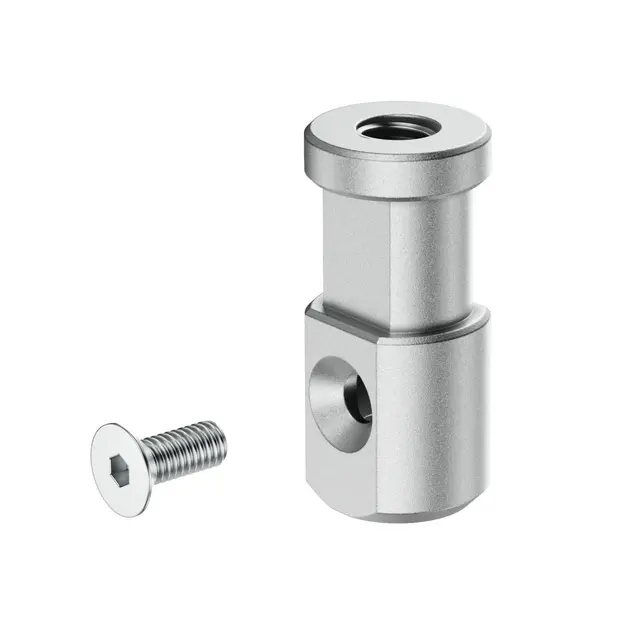 Bright Tangerine Titan Arm 2 Ti – 1/4" (F) Baby Pin Adaptor 